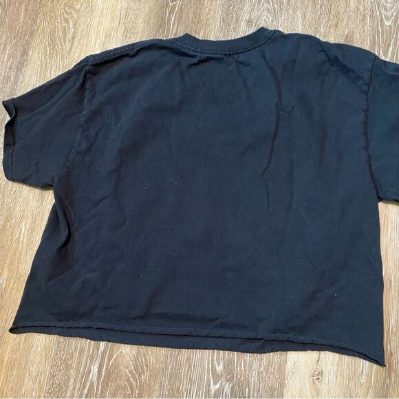 Crop black graphic t-shirt Ford Thunderbird
grunge vintage car tee top M - Picture 6 of 6